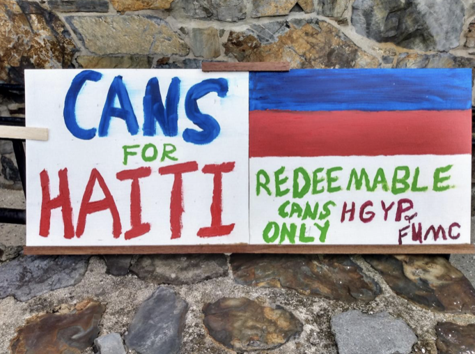 Mission Project:  Cans for Haiti